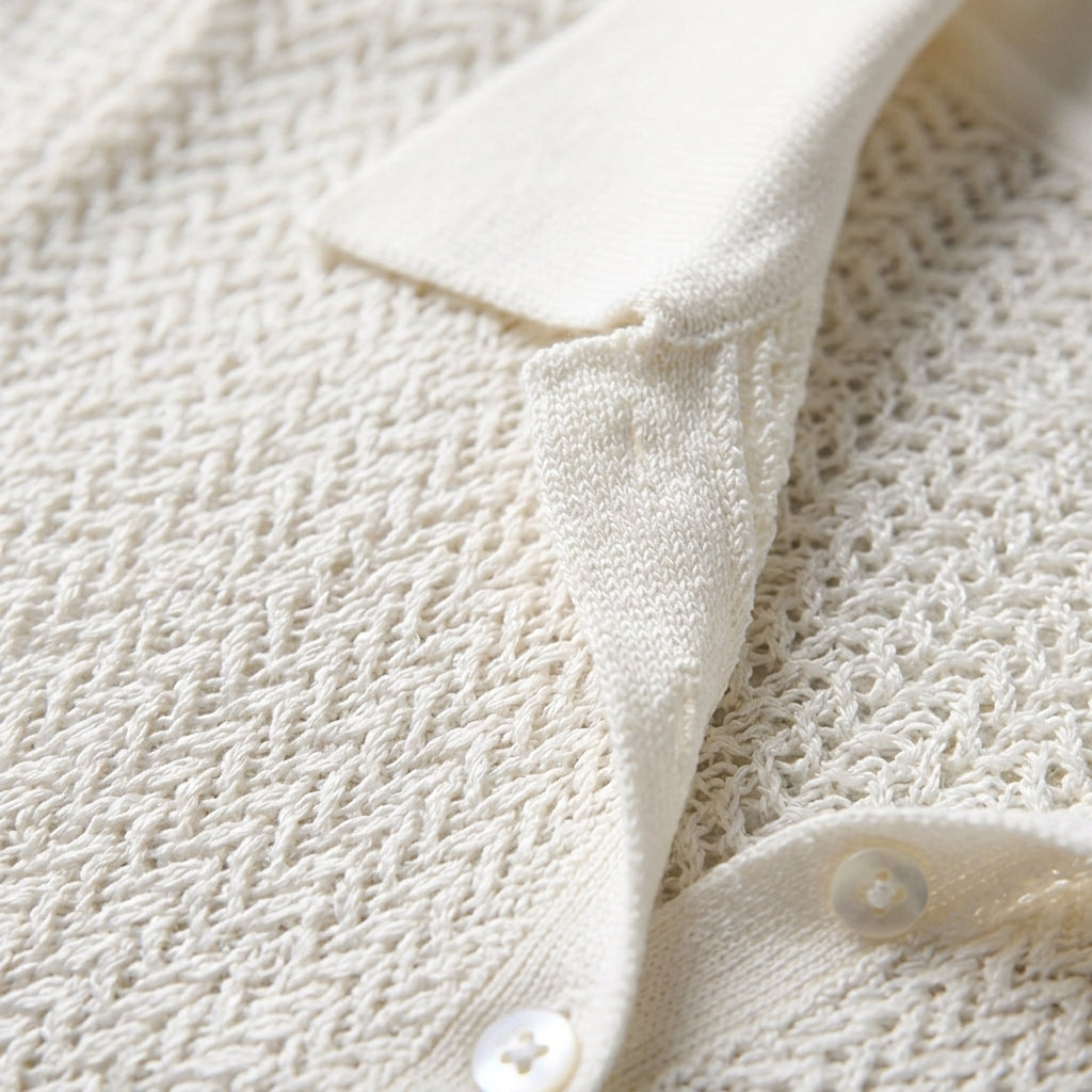 Meravique Short Sleeve Knitted T-Shirt