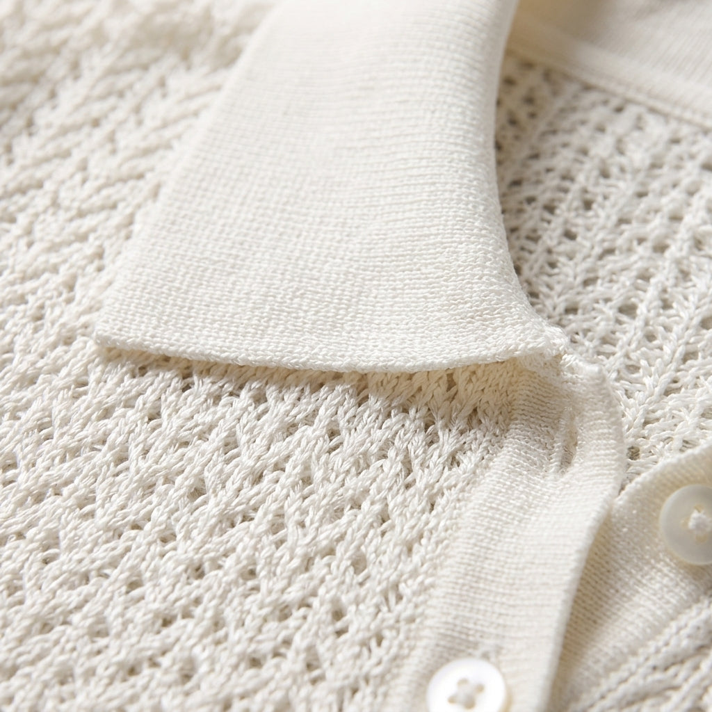 Meravique Short Sleeve Knitted T-Shirt
