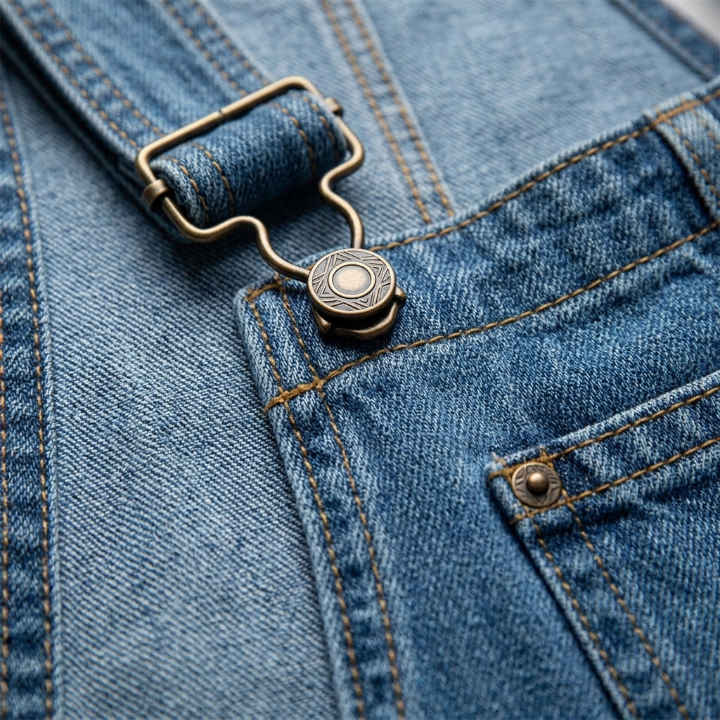Moxienne Denim Overalls
