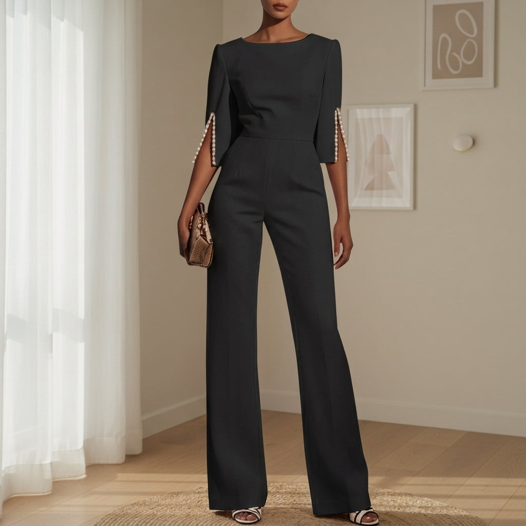 Helyssaire Pearl Trim Co-ord Set