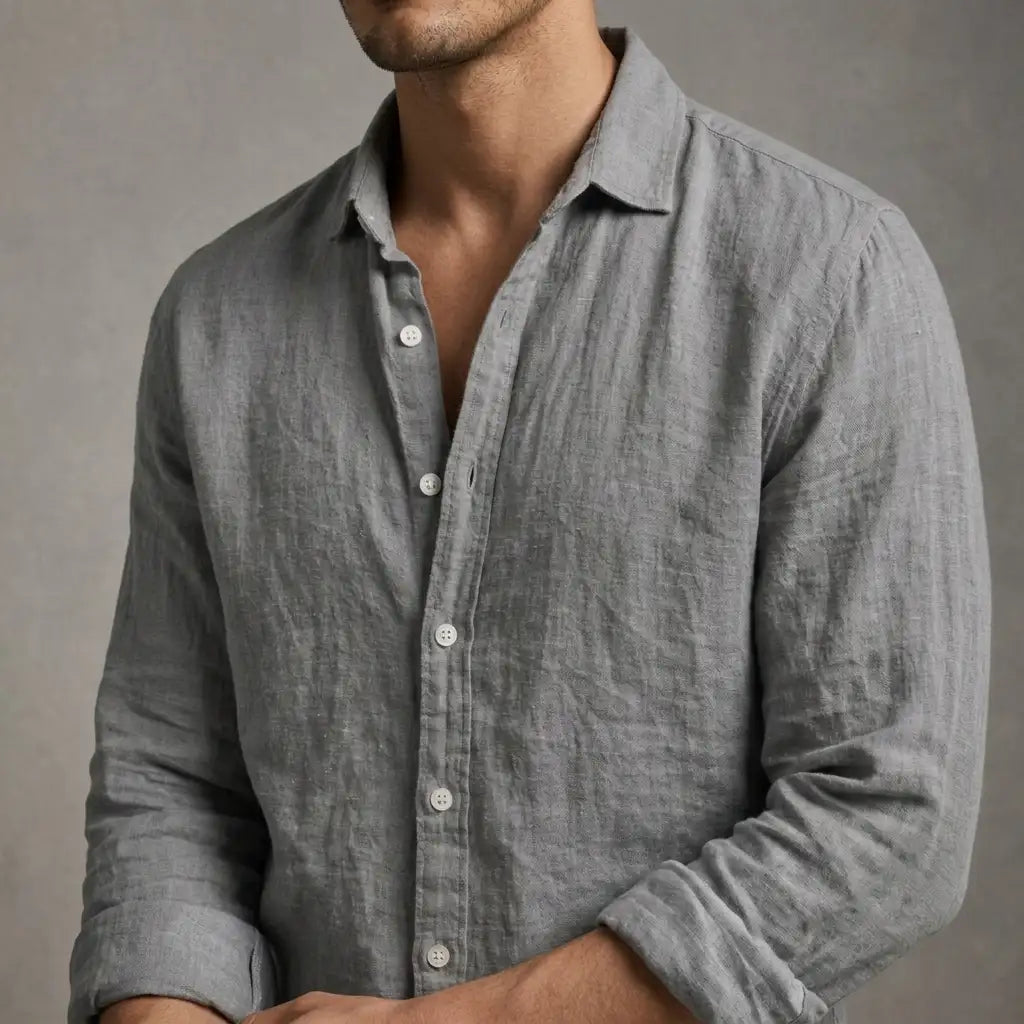 Palmato Linen Shirt