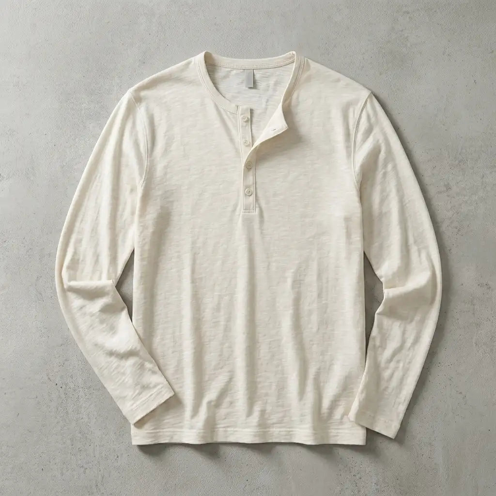 Athens Long-Sleeve Henley