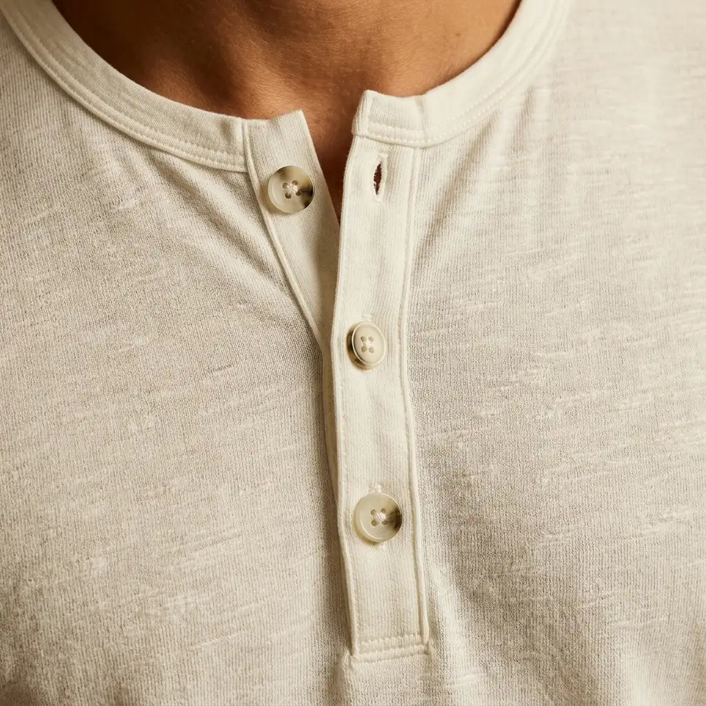 Athens Long-Sleeve Henley