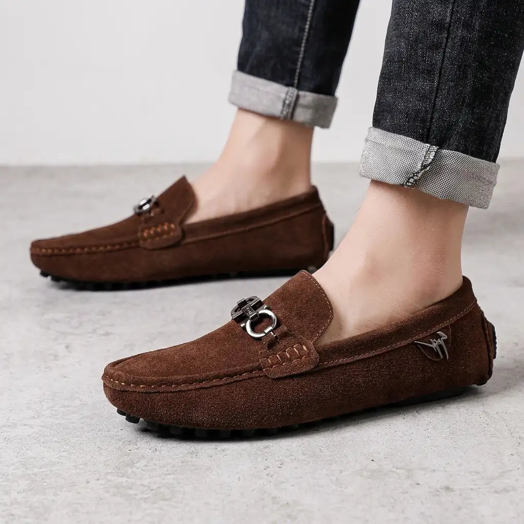 Como Suede Loafers