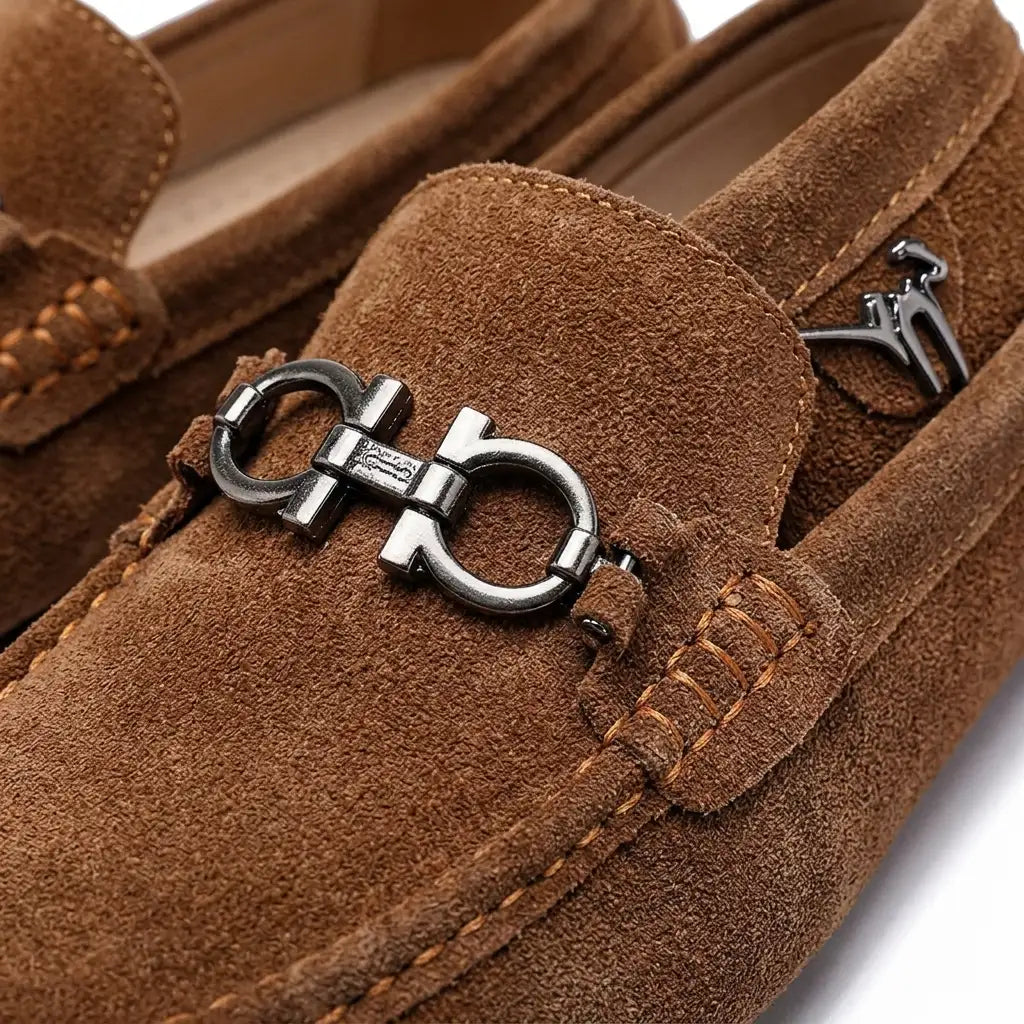 Como Suede Loafers