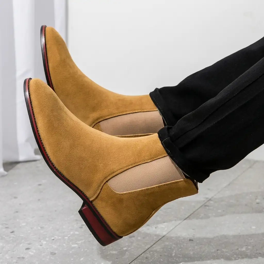Verona Suede Chelsea Boots