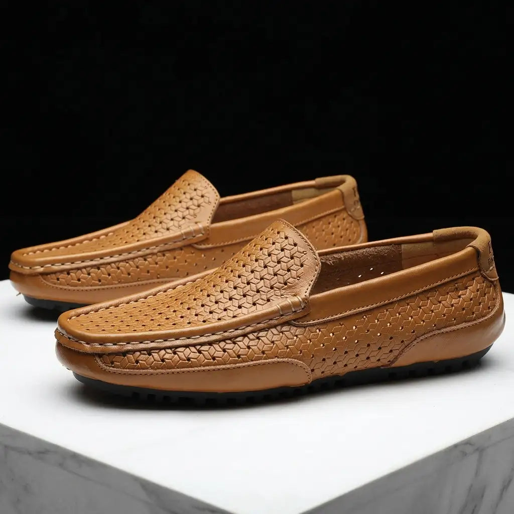 Corfu Leather Loafers