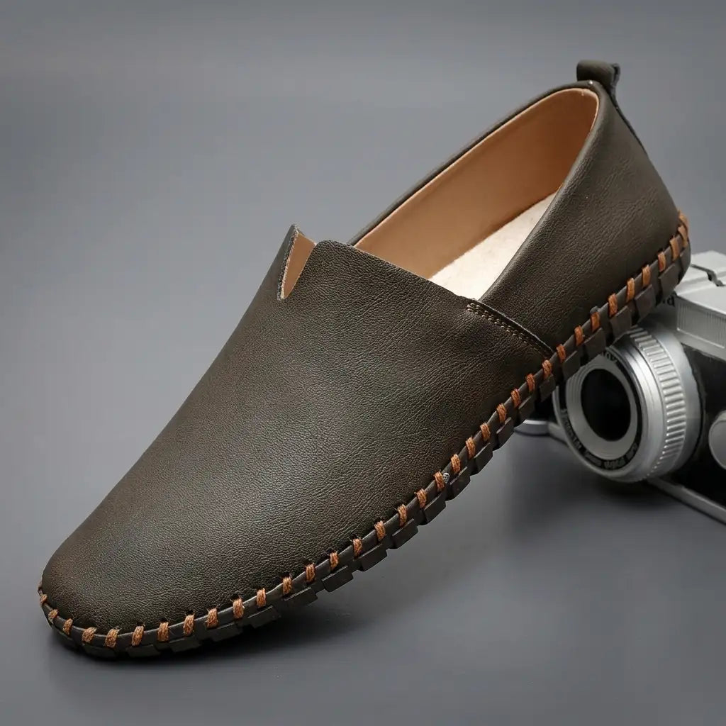 Clio Leather Espadrilles