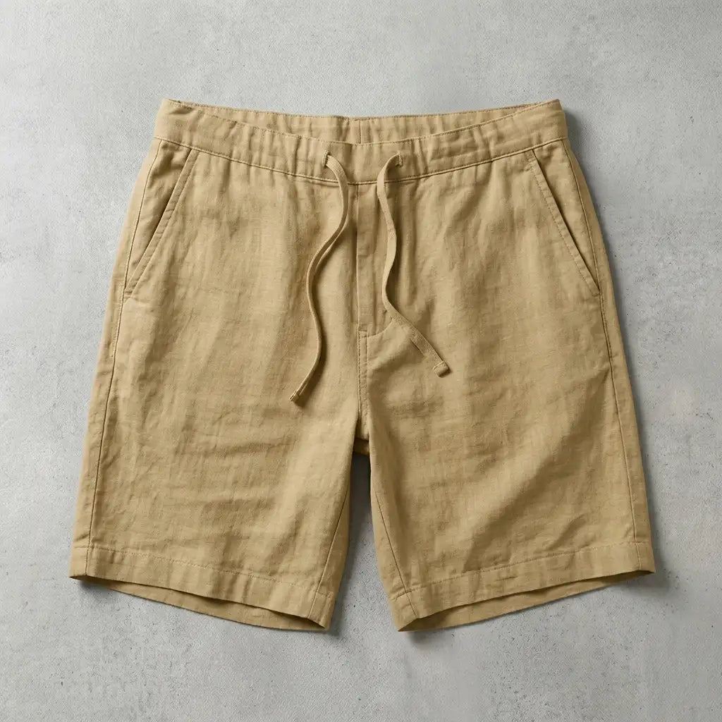 Lorenzo Cotton-Linen Trousers