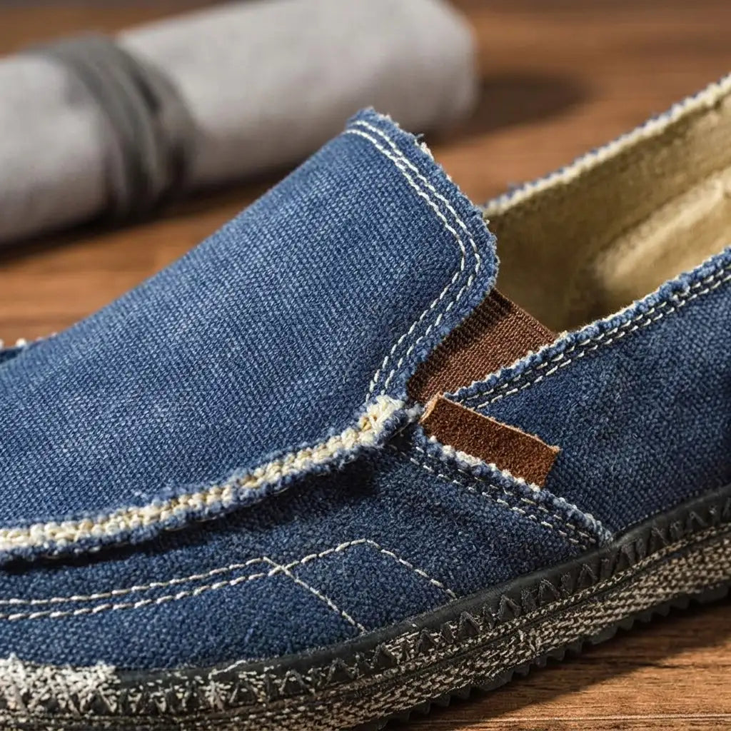 Sardinia Canvas Loafer Shoes