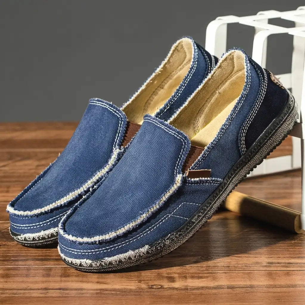 Sardinia Canvas Loafer Shoes
