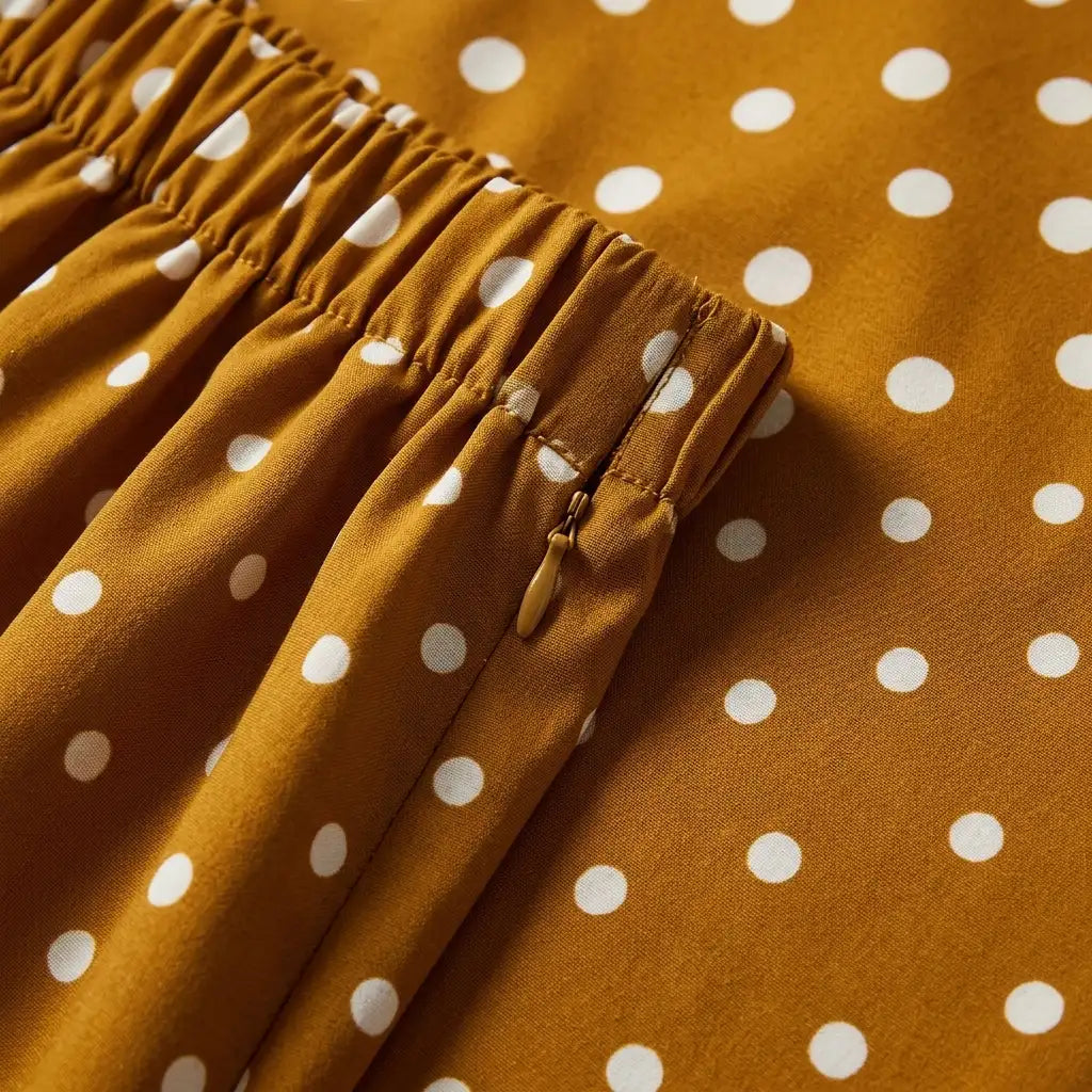 Capri Dot Midi Dress