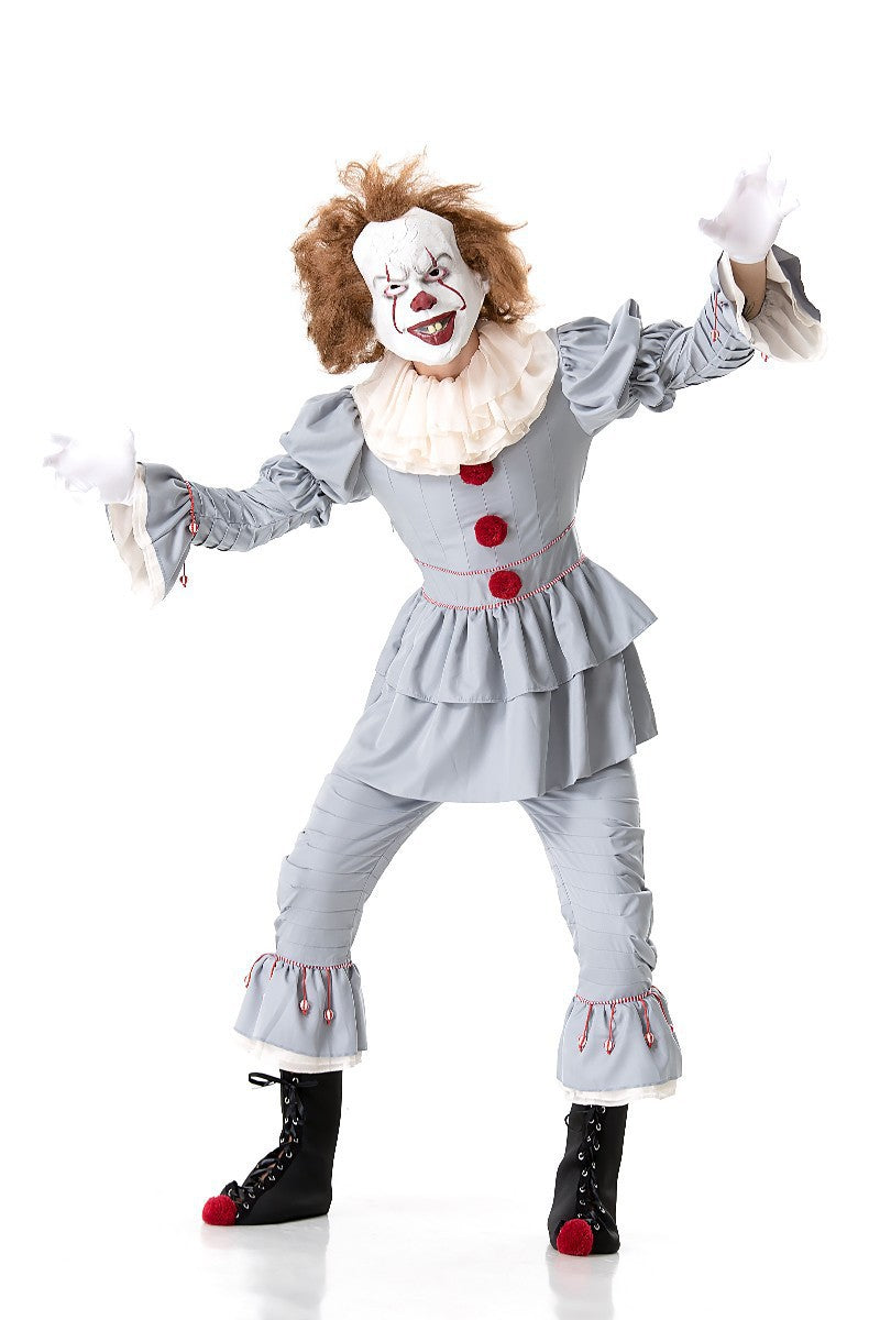 Halloween's Horror Clown Performance Costume