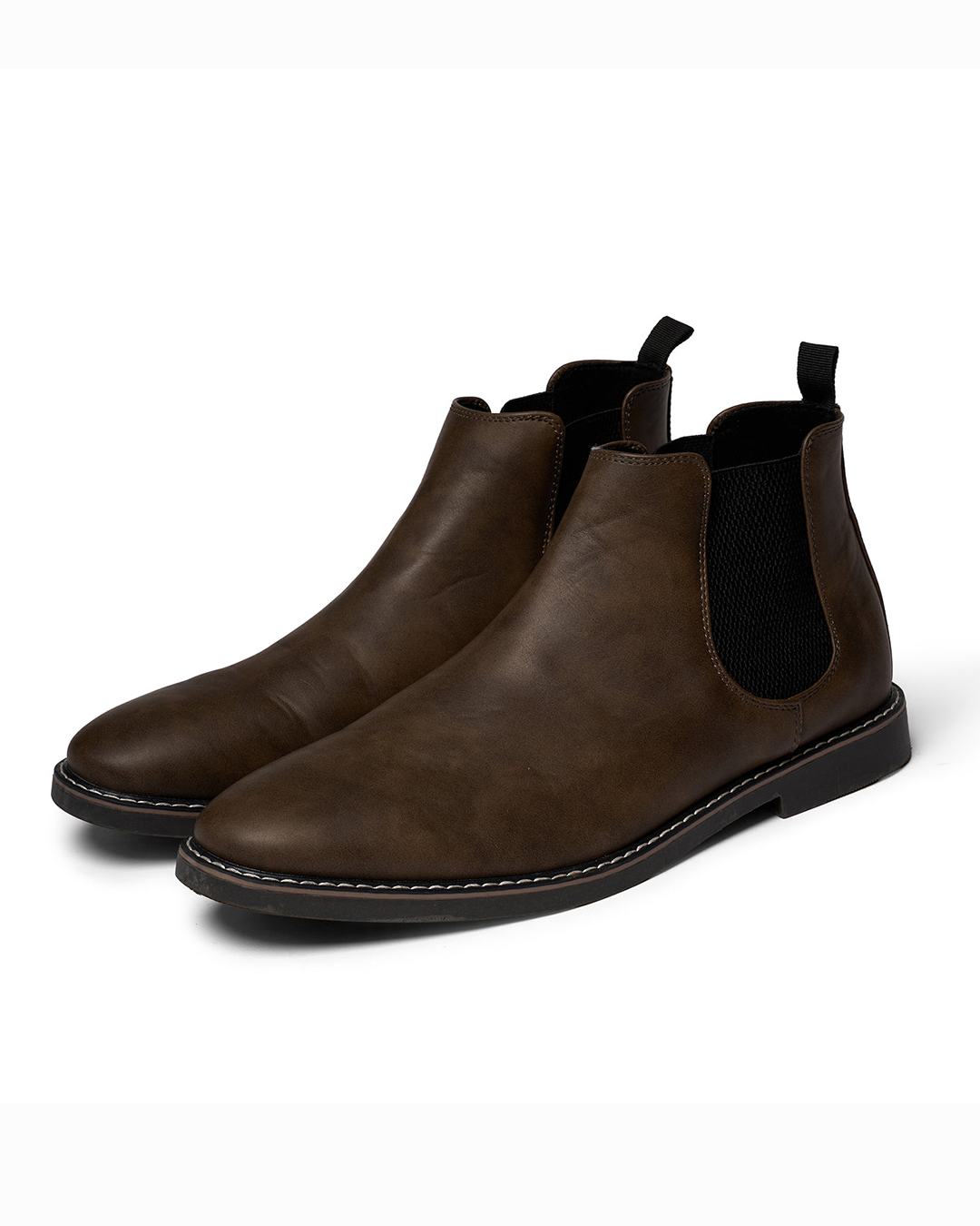 Unisex Chelsea Boots, Elastic Side Panels, Pull Tabs