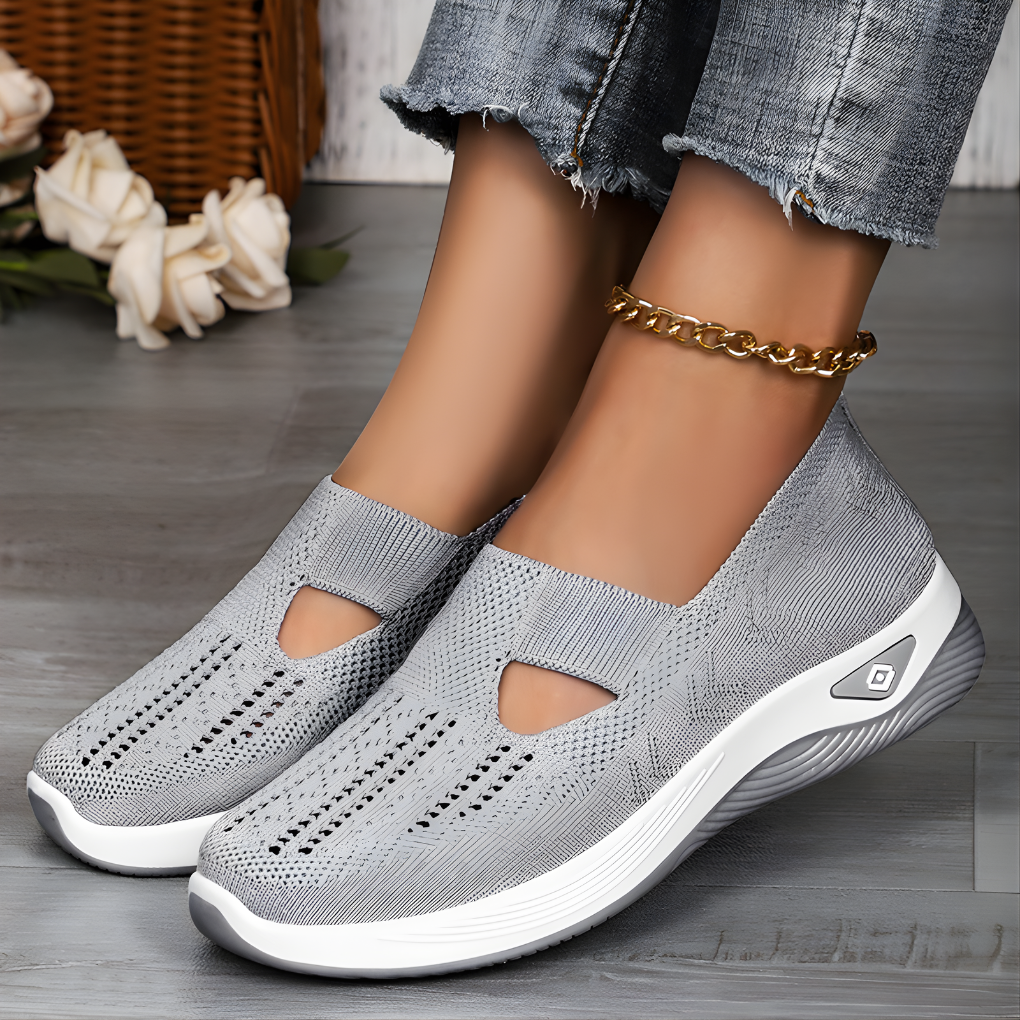 Women's Slip-On Orthopedic Sneakers with Breathable Knit