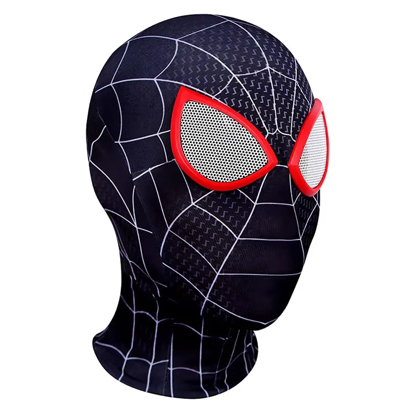 Halloween's Breathable Stretch Polyester 3D Superhero Mask for All Ages