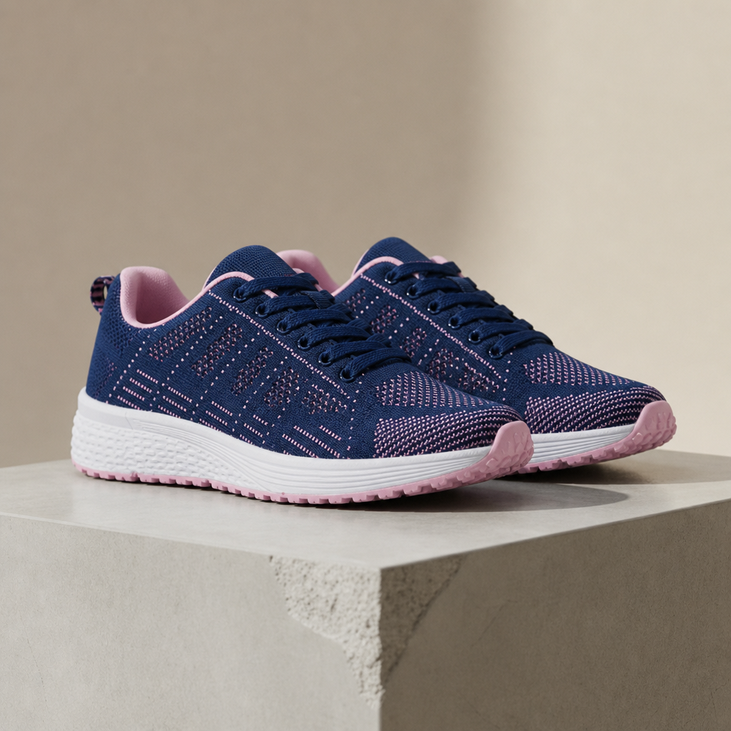 Assisi Mesh Lace-Up Sneakers