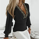 Black with Patterned Color