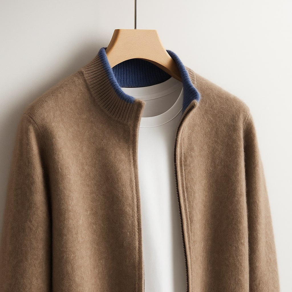 MEN'S ZIP SWEATER