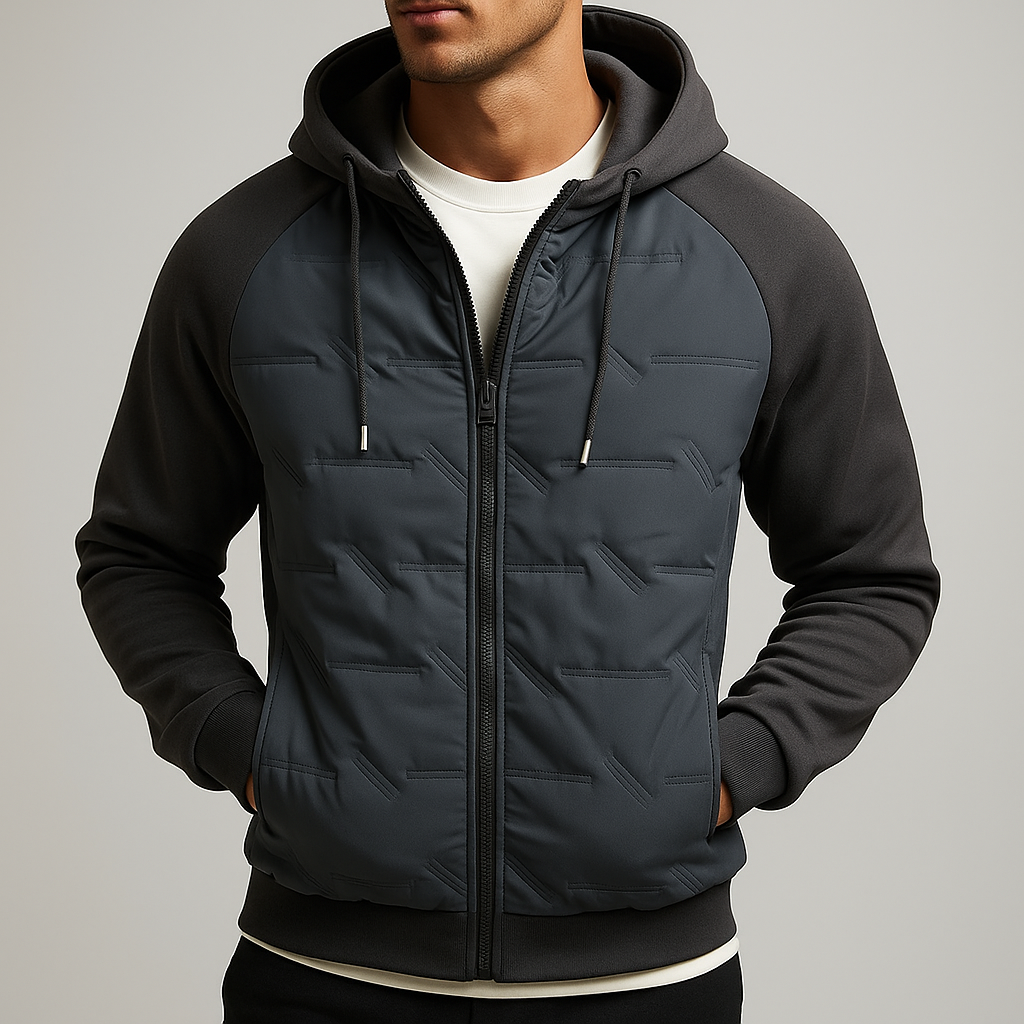 RELAXED HOODED JACKET
