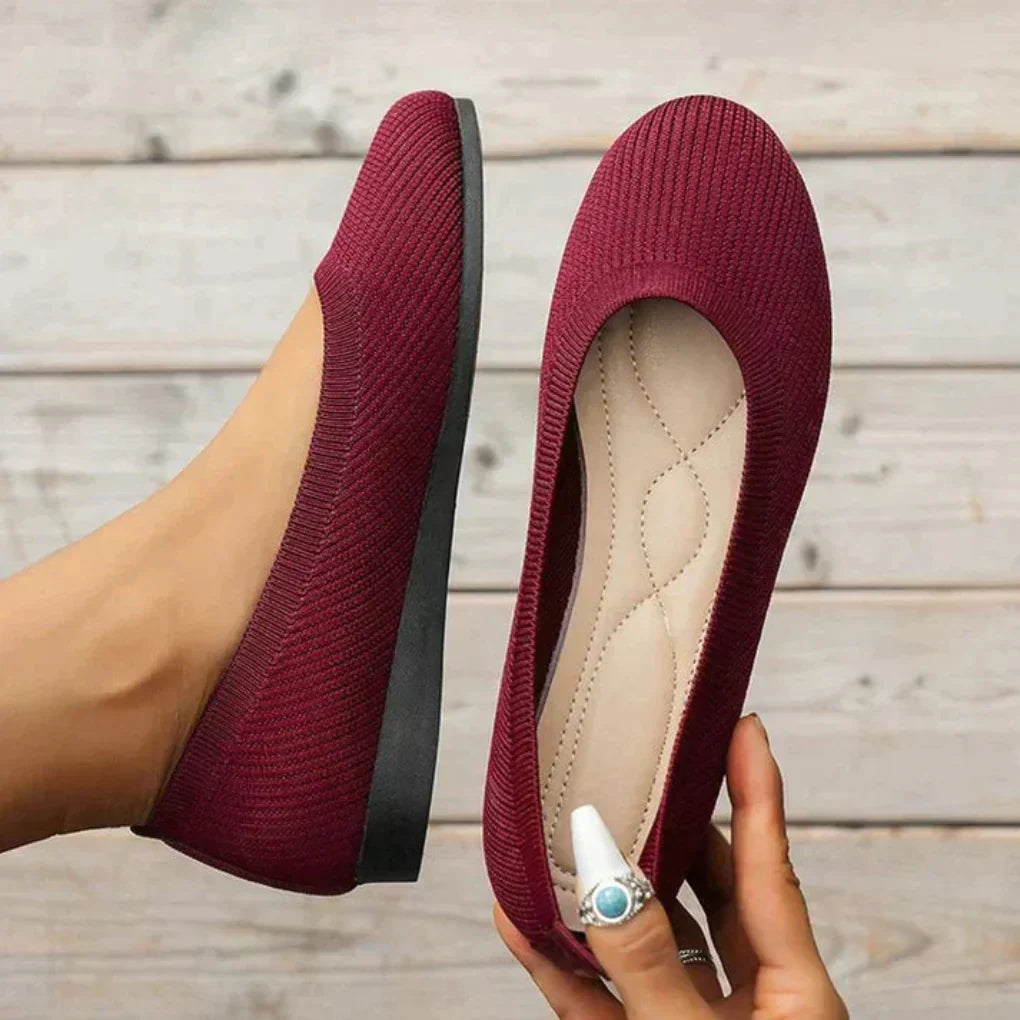 Women's Slip-On Flat Shoes with Orthopedic Sole