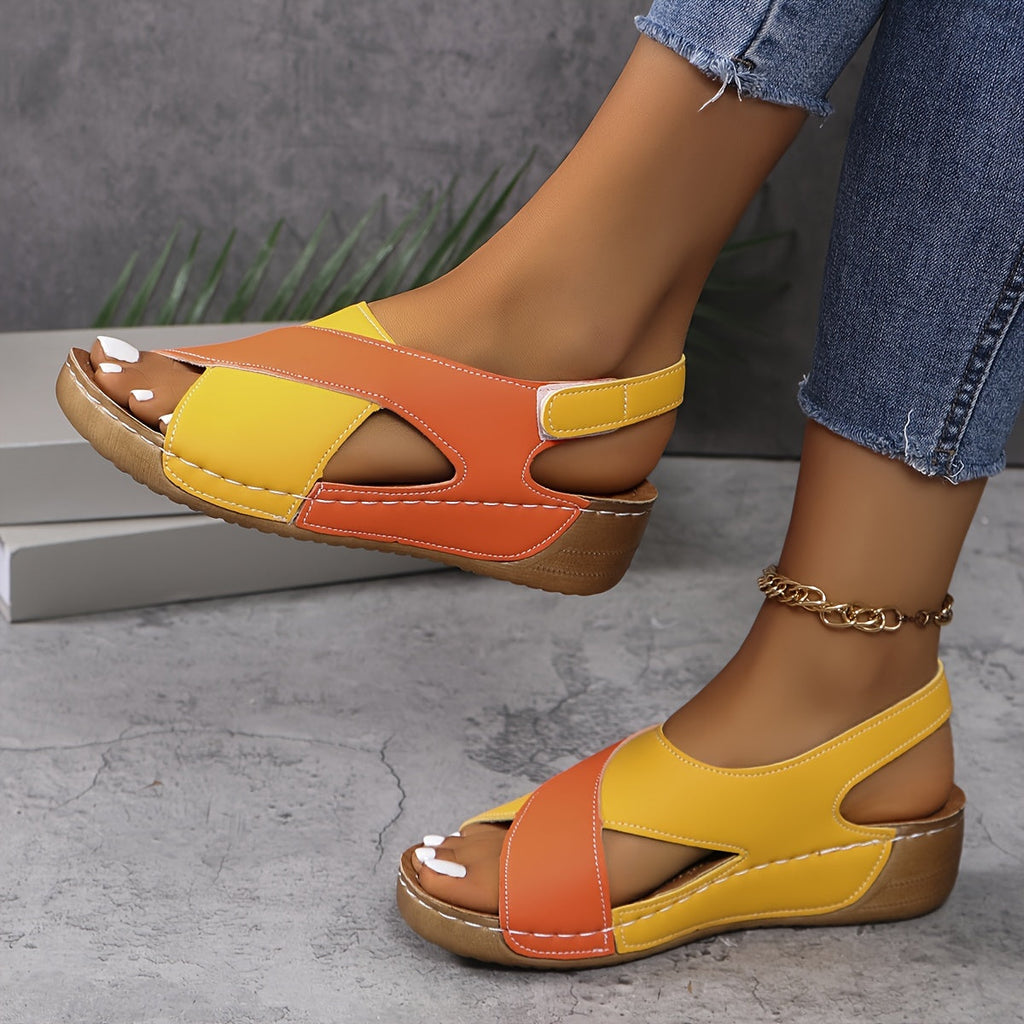 Women's Orthopedic Sandals with Adjustable Straps and Cushioned Insole