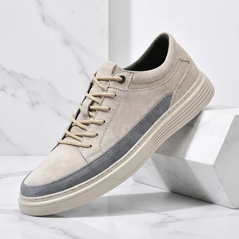 Matty - Suede Cushioned Casual Sneakers