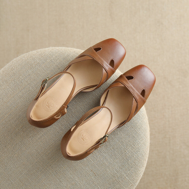 Zolain Genuine Leather Sandals