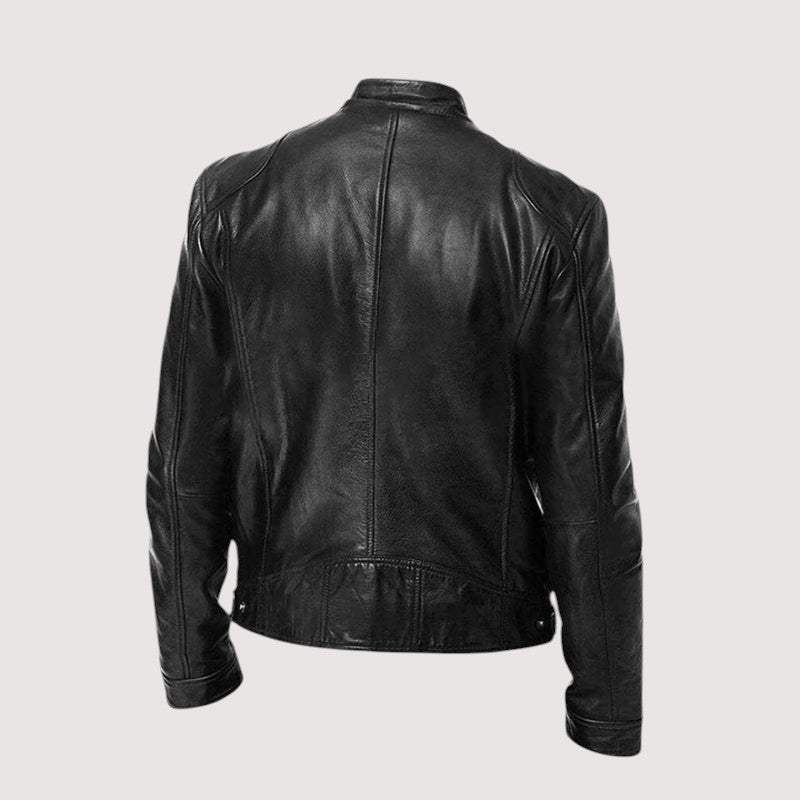 ELEGANT LEATHER JACKET FOR MEN