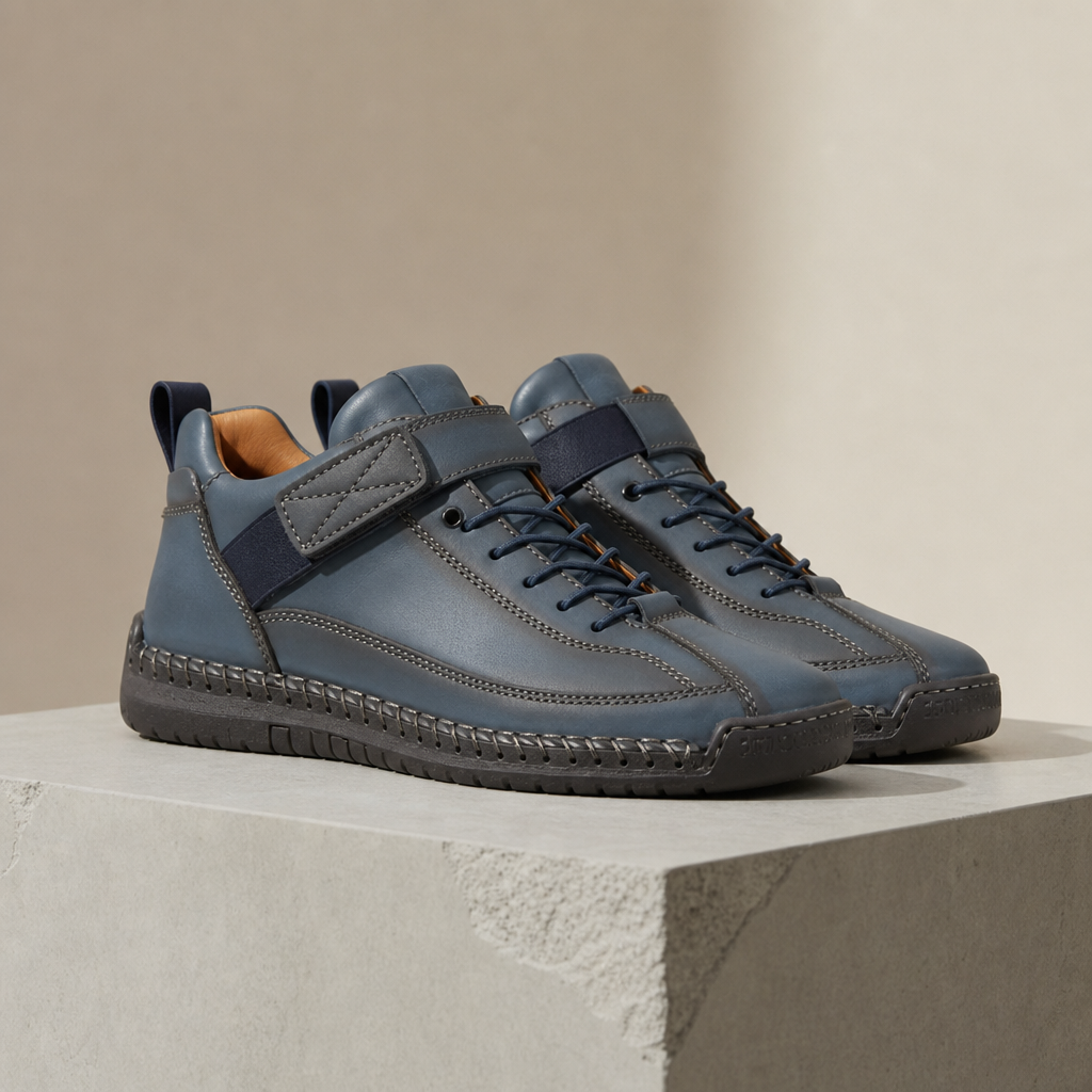 Kardamyli Orthopedic Leather Sneakers