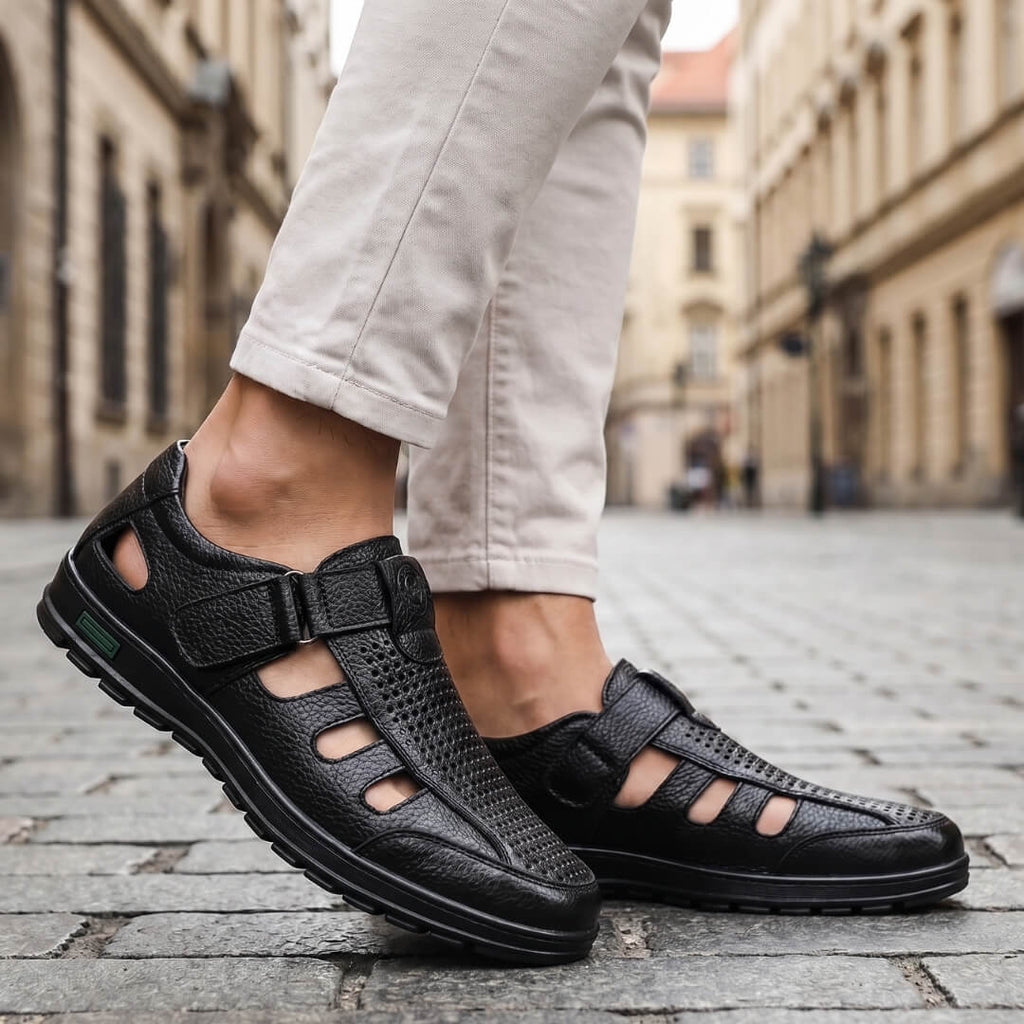 Dawson Leather Sandals