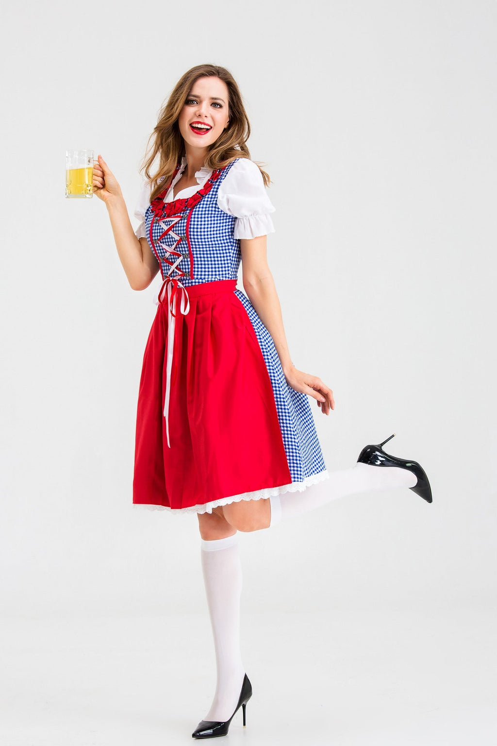 Halloween's Maid Cosplay Costume for Bar Work