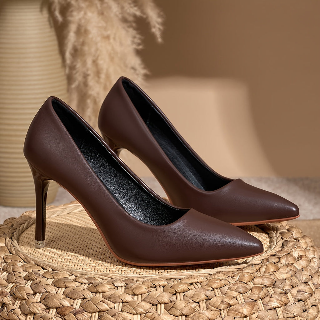 Women's High Heels with Pointed Toe and Stiletto Heel