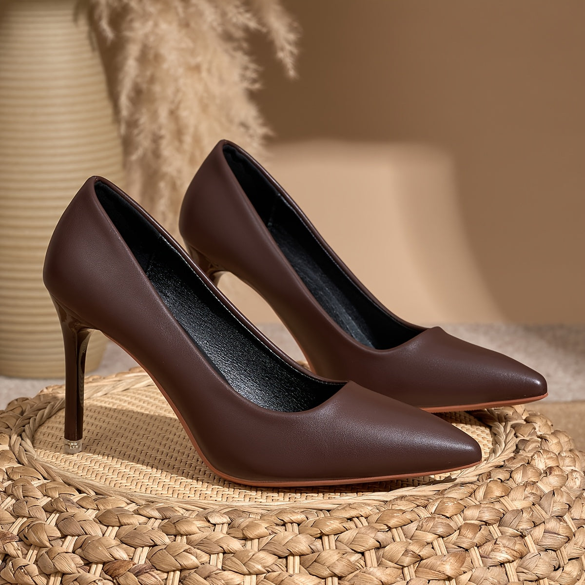 Women's High Heels with Pointed Toe and Stiletto Heel