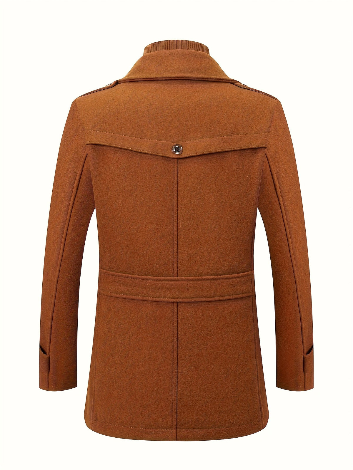TWEED WOOL COAT FOR MEN