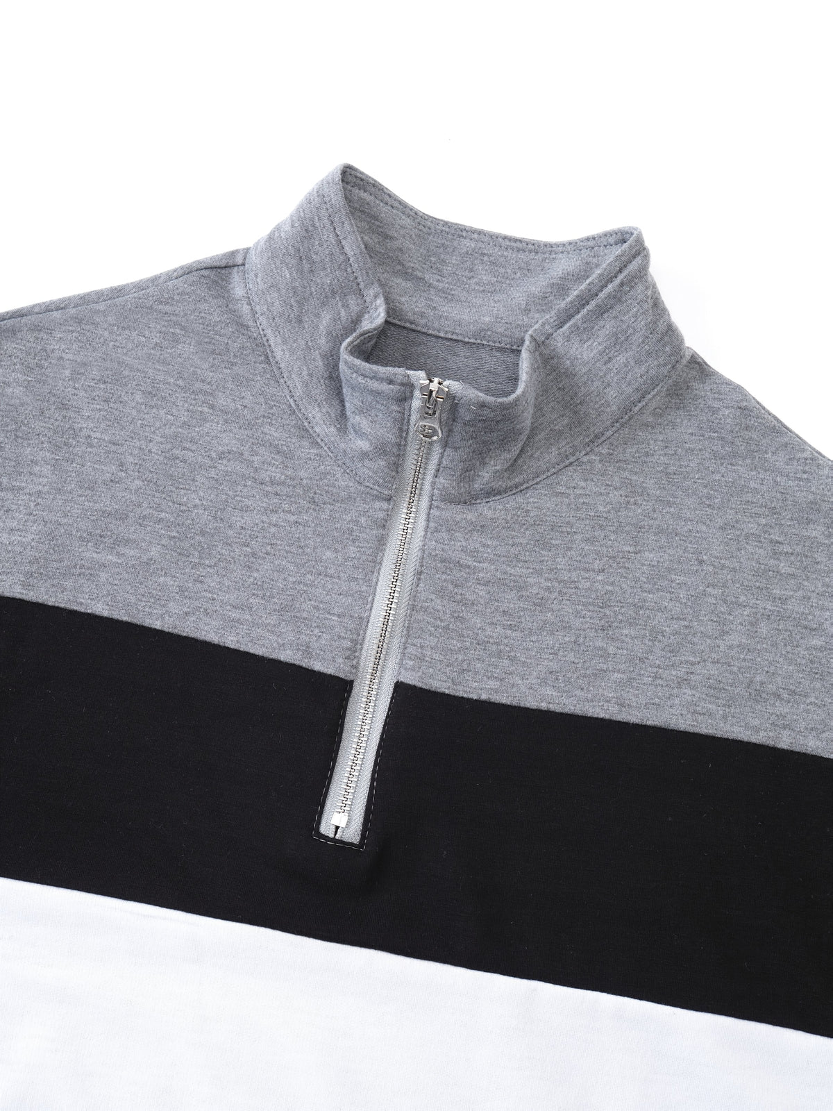 Montarello Men's Quarter-Zip Polo Long Sleeve
