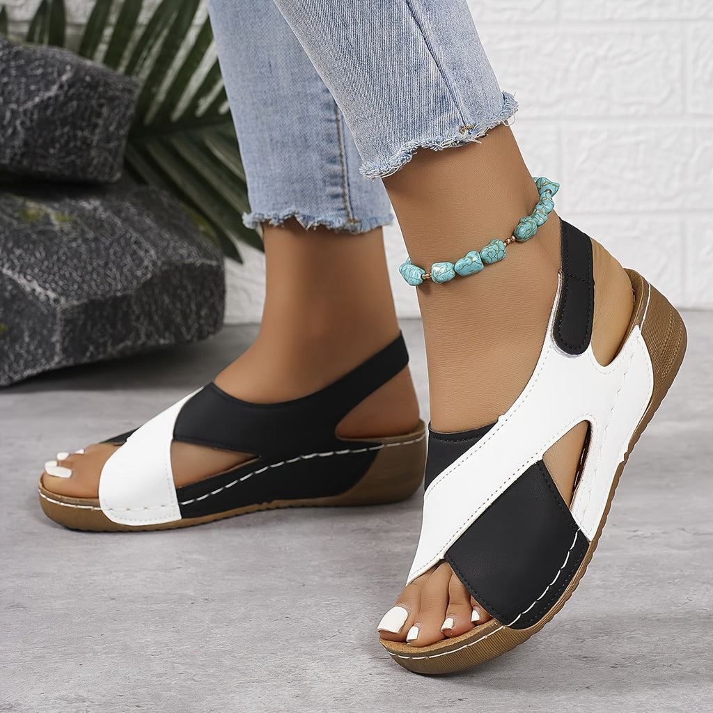 Women's Orthopedic Sandals with Adjustable Straps and Cushioned Insole
