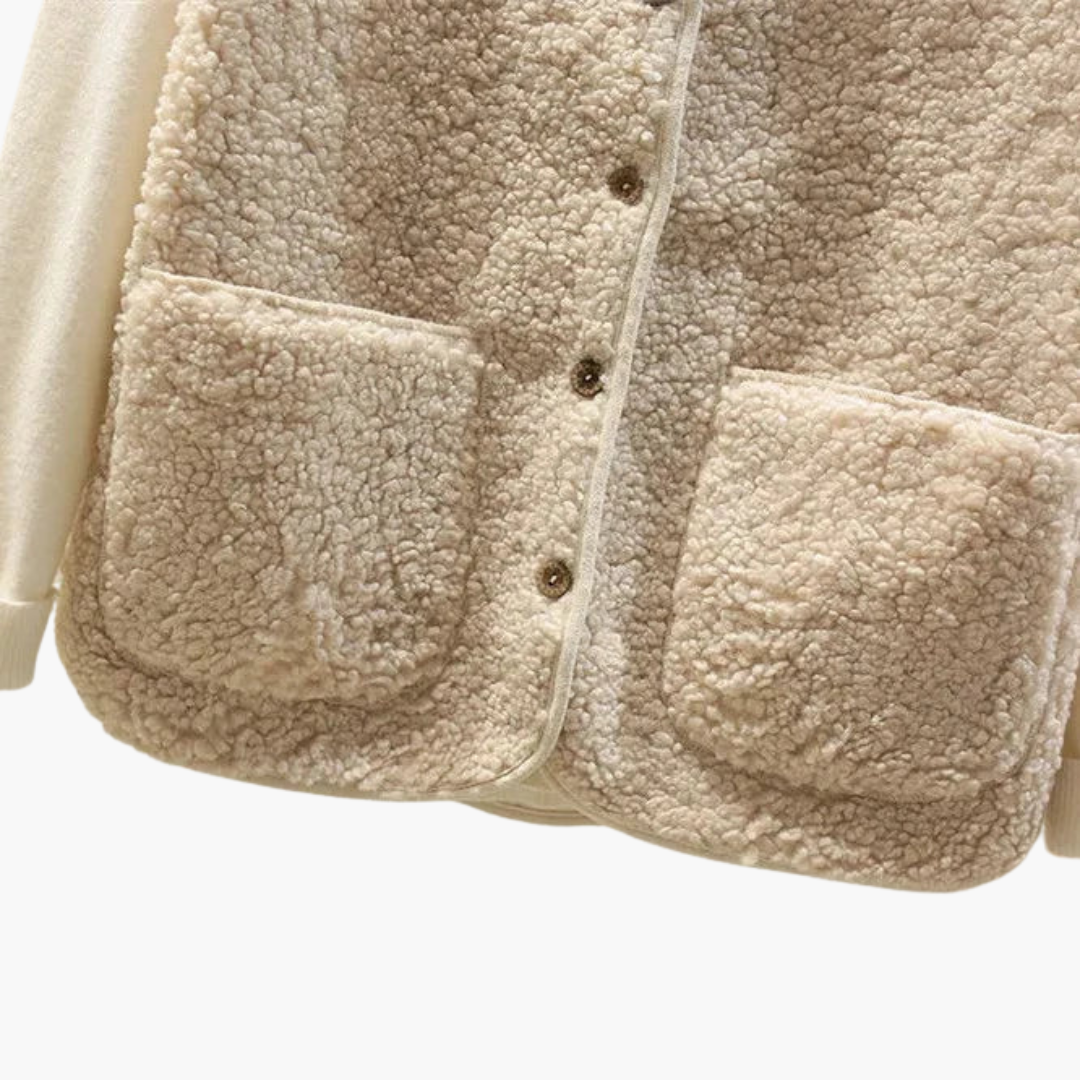 Women’s Wool Vest with Tailored Fit and Sleeveless Design