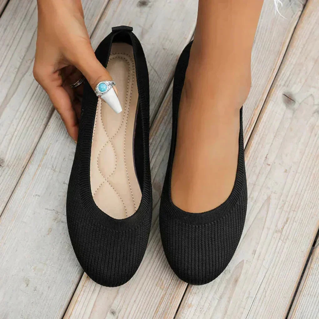 Women's Slip-On Flat Shoes with Orthopedic Sole