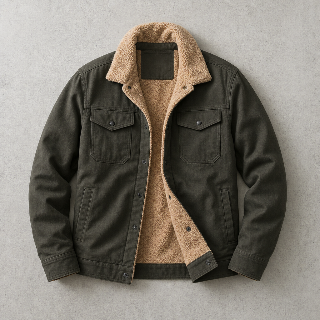 Verbier Sherpa-Lined Trucker Field Jacket