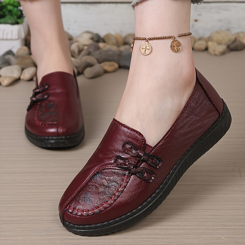 Women's Slip-On Loafers with Cushioned Sole