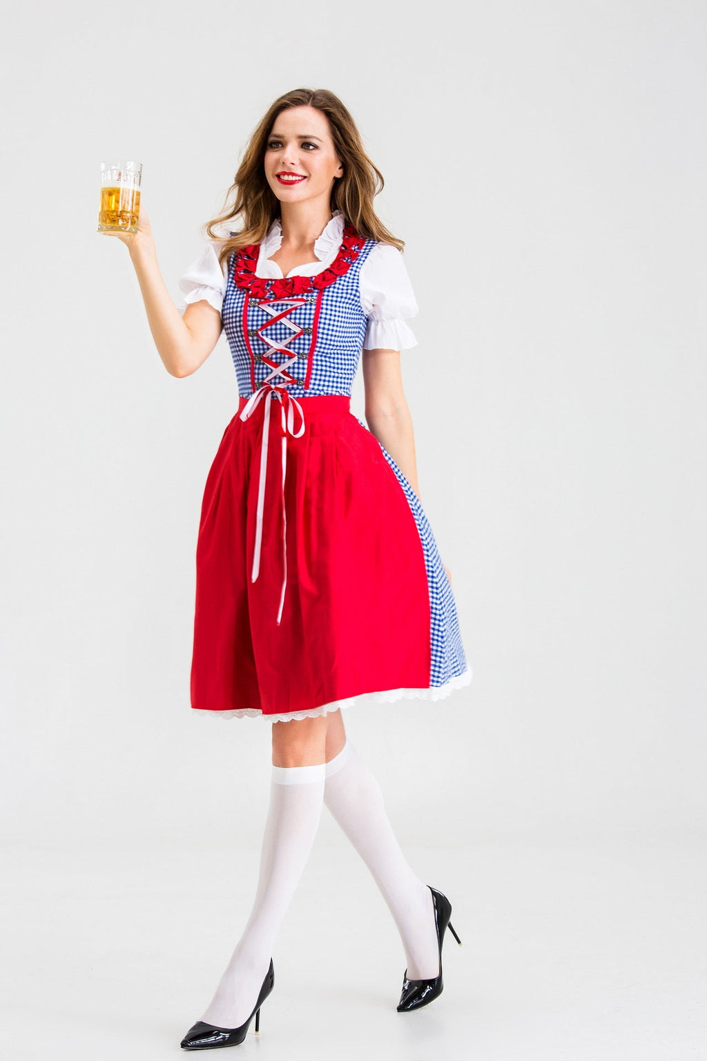 Halloween's Maid Cosplay Costume for Bar Work