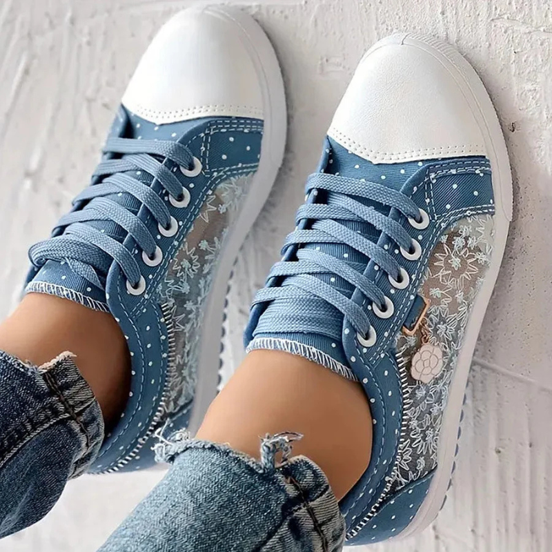 Women's Orthopedic Sneakers with Wide Toe Box and Arch Support