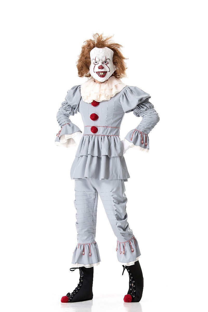 Halloween's Horror Clown Performance Costume