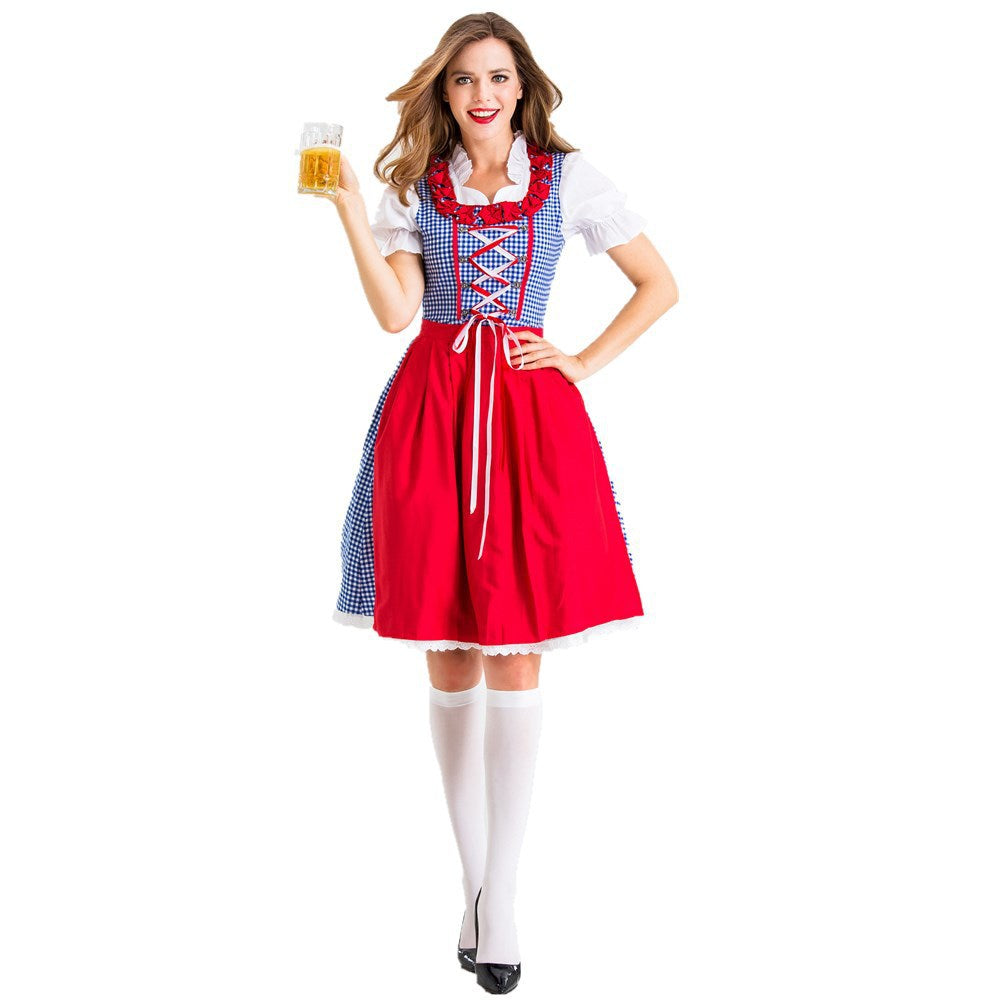 Halloween's Maid Cosplay Costume for Bar Work