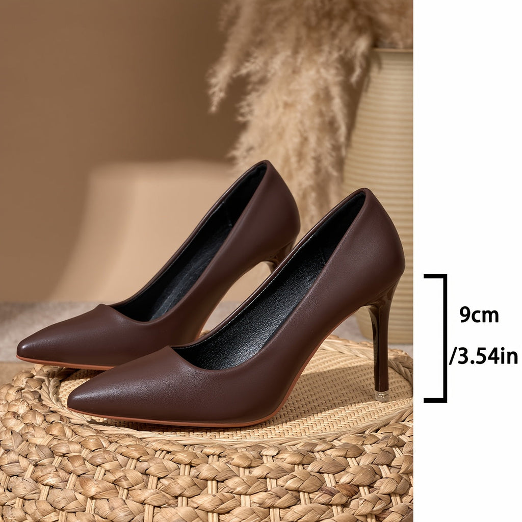 Women's High Heels with Pointed Toe and Stiletto Heel