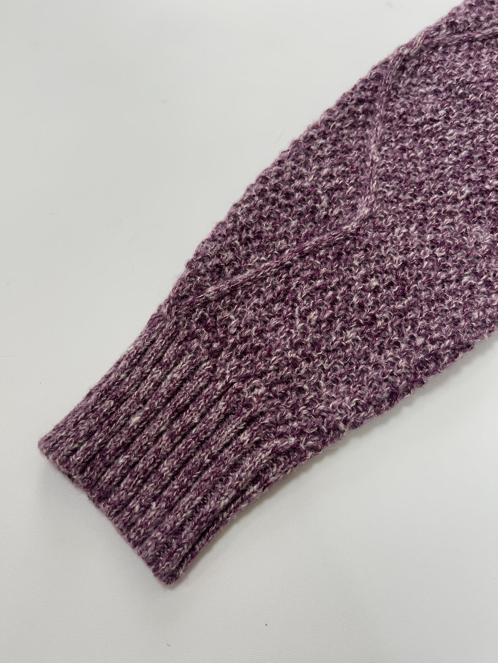 Women's Cable-Knit Sweater Dress Long Sleeve Round Neck