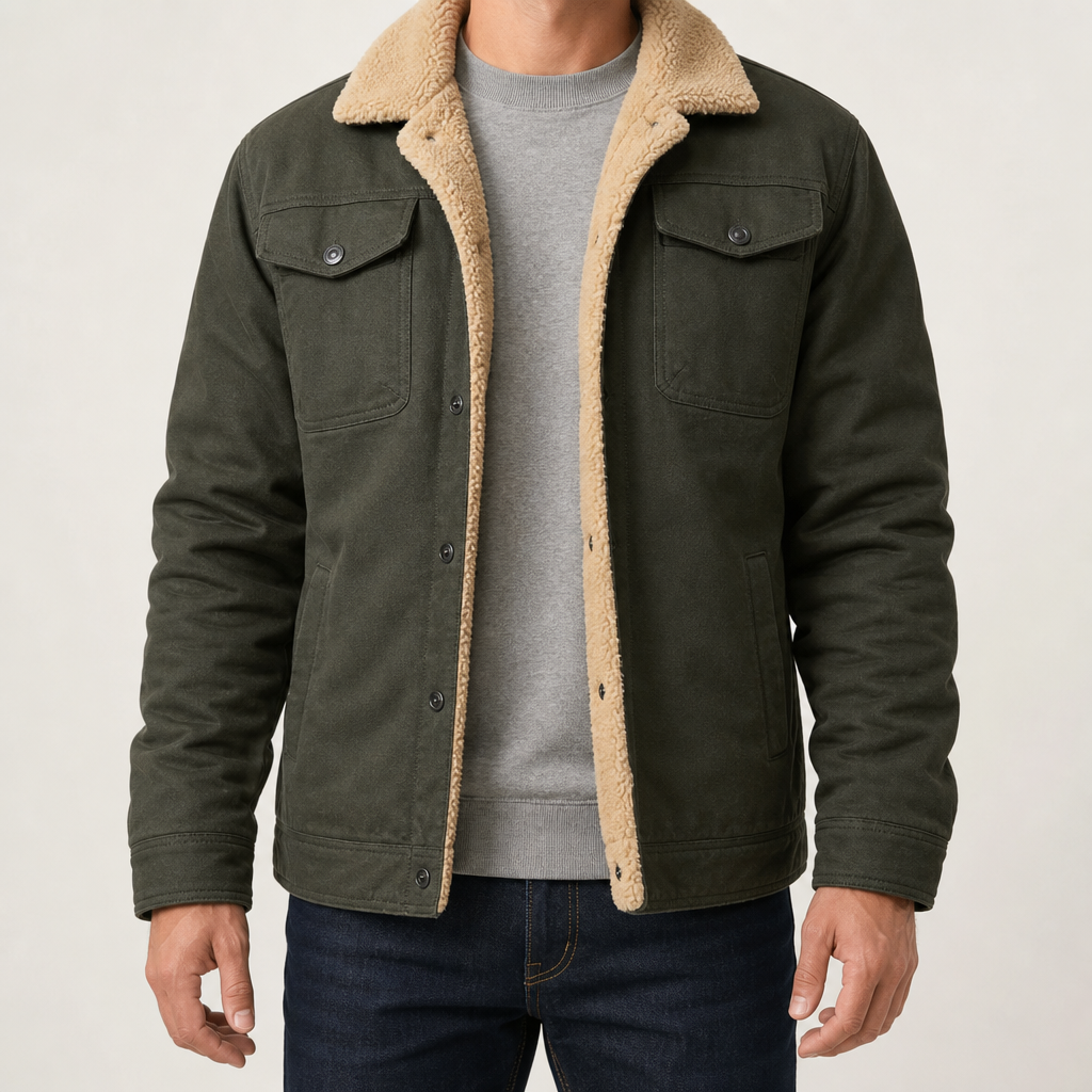 Verbier Sherpa-Lined Trucker Field Jacket