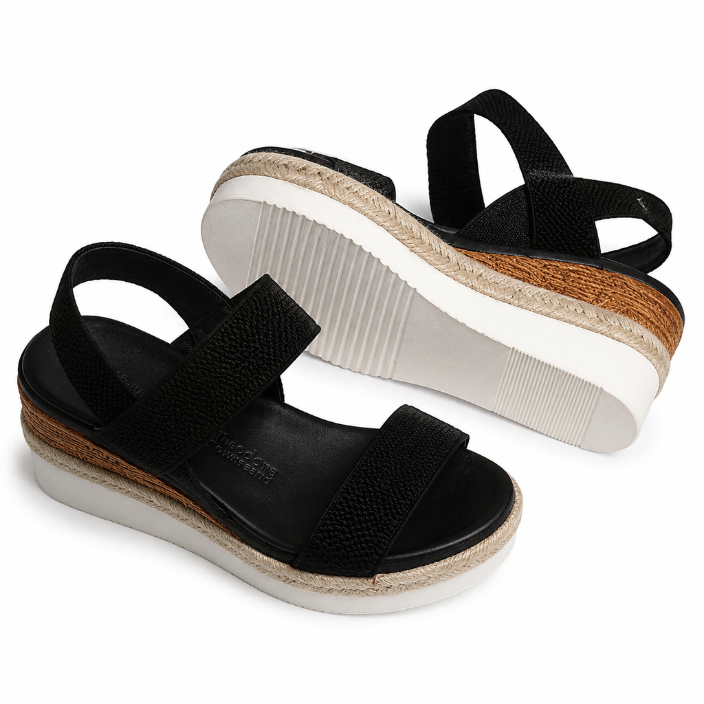 Amalfi Espadrille Wedge Slingback Sandal