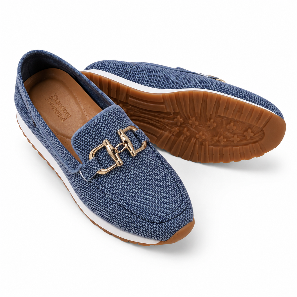Verona Knit Horsebit Platform Loafer